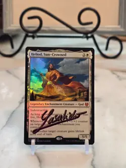 MTG Heliod, Sun-Crowned - Prerelease Cards ARTIST SIGNED (RARE SIG) LP - Image 1
