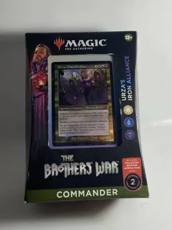 Factory Sealed MTG The Brothers War URZA'S IRON ALLIANCE Commander Deck - Image 1