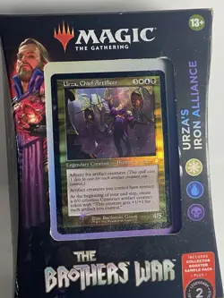 Factory Sealed MTG The Brothers War URZA'S IRON ALLIANCE Commander Deck - Image 2