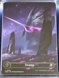 Swamp Full Art Set of 4 EOE 264 Magic MTG C NM - Image 1