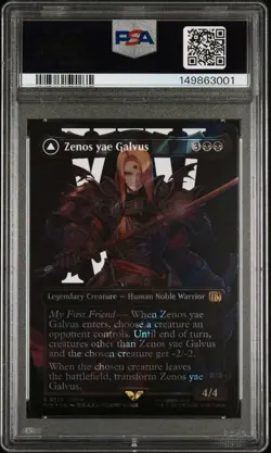 2025 MTG FINAL FANTASY #0529 SHINRYU, TRANSCENDENT RIVAL/ZENOS YAE GALVUS PSA 10 - Image 2