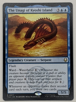The Unagi of Kyoshi Island TLA 77 Magic: The Gathering R NM - Image 1