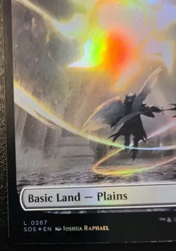 Plains (Full Art) 0267 Foil Land Secrets Of Strixhaven Magic: The Gathering - Image 4