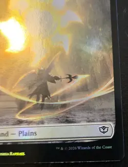 Plains (Full Art) 0267 Foil Land Secrets Of Strixhaven Magic: The Gathering - Image 5