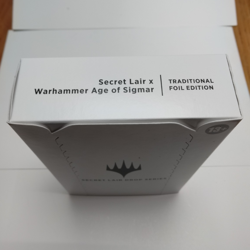 Wizards Secret Lair x Warhammer Age of Sigmar Traditional Foil Box Sealed - Image 1