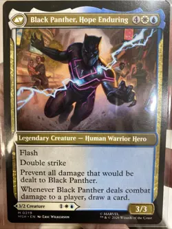 King T'Challa 219 Marvel Super Heroes Magic the Gathering - Image 2