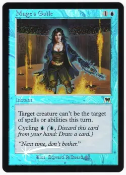 Mage's Guile 2002 Onslaught Blue Common Instant FOIL MTG NM AZ1 - Image 1