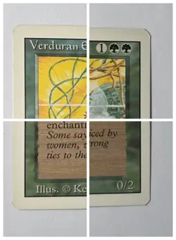 Verduran Enchantress - Revised Edition (3rd Edition, 3ED) 1994 - MTG Rare LP - Image 3