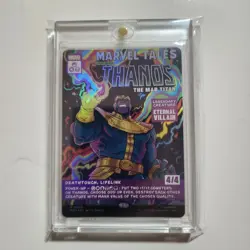 Thanos, The Mad Titan (Borderless) #400 Mythic FOIL - MTG Marvel SuperHeroes NM - Image 1
