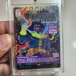 Thanos, The Mad Titan (Borderless) #400 Mythic FOIL - MTG Marvel SuperHeroes NM - Image 4