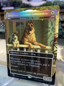 Foil Dogmeat, Constant Companion MTG: Fallout Secret Lair NM - Image 4