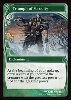 Triumph of Ferocity x1 1x Mystery Booster 2 Future Sight NM MTG - Image 1