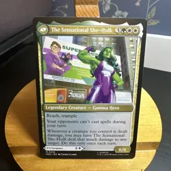 Jennifer Walters M/NM Magic: The Gathering MTG Marvel Super Heroes - Image 2