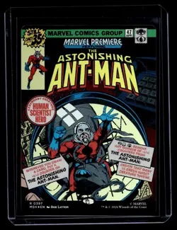 Marvel Super Heroes #397 The Astonishing Ant-Man (Borderless) Holo Foil - Image 1