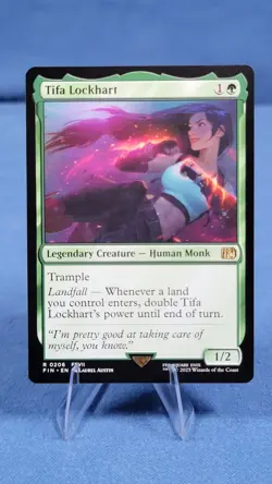 Foil Tifa Lockhart Regular - 206 - NM - FINAL FANTASY - Image 1