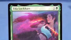 Foil Tifa Lockhart Regular - 206 - NM - FINAL FANTASY - Image 2