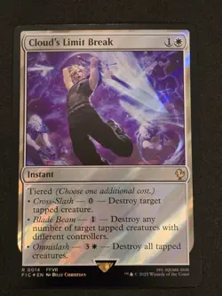 Cloud's Limit Break (Surge Foil) Commander: Final Fantasy Foil - Image 1