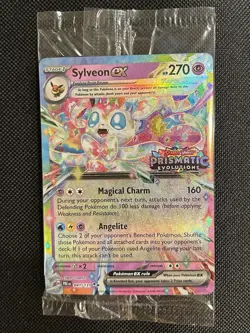 Sylveon ex 041/131 Stamped Promo Sealed Prismatic Evolutions Pokemon Rare Mint - Image 1
