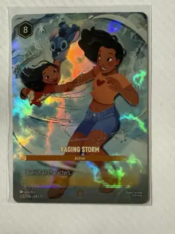 Disney Lorcana Raging Storm Enchanted 225/204 Winterspell - Image 1