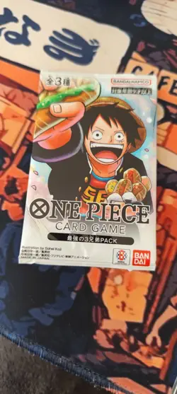 [PACK] Strongest Three Brothers One Piece Promo P-073 P-074 P-075 Japanese - Image 1