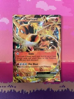 Pokemon Card Charizard EX XY29 Ultra Rare Black Star Promo Near Mint - Image 1