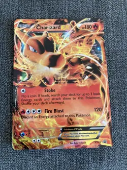 Pokemon TCG Charizard EX XY29 Black Star Promo Holo Card NM/LP - Image 1