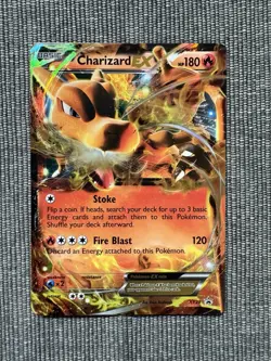 Pokemon TCG Charizard EX XY29 Black Star Promo Holo Card NM/LP - Image 1