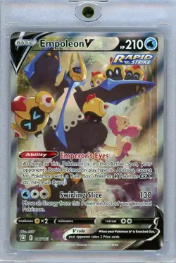 2021 Pokemon Battle Styles Empoleon V 040/163 Full Art Ultra Rare 40 - Image 1