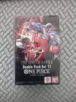 One Piece The Time Of Battle Double Pack Set 11 Bandai Card Game TCG NEW - Image 2