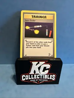 Item Finder 103/130 Base Set 2 Trainer Card Pokemon - Image 1