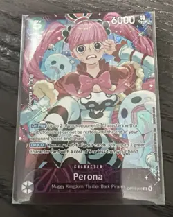 Perona SEALED Extra Grand Battle Promo ONE PIECE Card ENGLISH TCG NM OP14-033 - Image 1