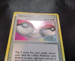 Dual Ball 78/100 Crystal Guardians Reverse Holo Stamped Pokemon Card NM - Image 2