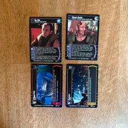 Star Wars TCG WOTC The Phantom Menace Lot of 16 Cards NM/M Darth Sidious Obi Wan - Image 3