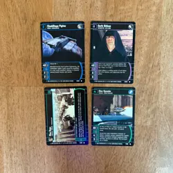 Star Wars TCG WOTC The Phantom Menace Lot of 16 Cards NM/M Darth Sidious Obi Wan - Image 4