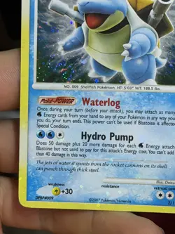 HOLOBLEED Blastoise 2/132 Secret Wonders 2007 Holo Rare Pokemon Card - Image 5