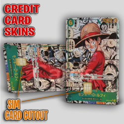 Monkey D Luffy: OP Carrying His Will OP13 #118 | Credit Card Skin/Sticker 2 Pack - Image 1