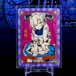 Rem Official Goddess Story Waifu Card NS-10M05SZR-5 TCG Re:Zero Chase - Image 1