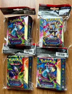 Pokemon TCG Phantasmal Flames Mini Portfolio Holds 60 Cards + 1 Booster Pack - Image 1