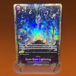 Gum-Gum Lightning - OP09-077 - Premium Card Collection - One Piece English - Image 1