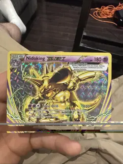 Pokemon Card Nidoking BREAK 46/108 XY Evolutions Rare NM - Image 1