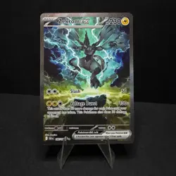 Zekrom EX Sir 166/086 Pokemon Black Bolt Full Art English Near Mint Condition - Image 1