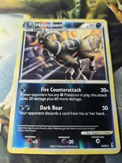 Pokemon Houndoom 10/95 Call of Legends Reverse Holo NM - Image 2