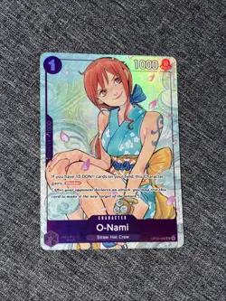 O-Nami OP05-062 Full Art Illustration Box Promo One Piece Card Eng NM/M - Image 1