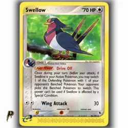 Pokemon Ruby & Sapphire Swellow 46/109 Non Holo Uncommon eReader Card LP - Image 1