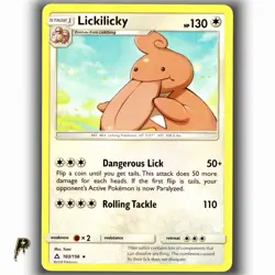 Pokemon Sun & Moon Ultra Prism Lickilicky 103/156 Non Holo Rare Card M/NM - Image 1