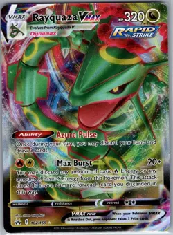 Rayquaza VMAX 102/159 SWSH: Crown Zenith - Pokemon Card - NM - Image 1