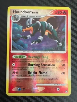Pokemon TCG Houndoom 57/146 Legends Awakened Reverse Holo Rare HP - Image 1