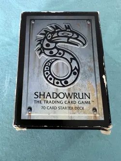 Shadowrun Trading Card Game Limited Edition Starter Deck Pre-Owned 1997 - Image 1