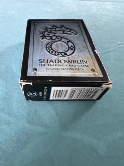 Shadowrun Trading Card Game Limited Edition Starter Deck Pre-Owned 1997 - Image 4