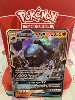 Pokemon Carracosta GX SM239 Promo Cards Holo LP - Image 1